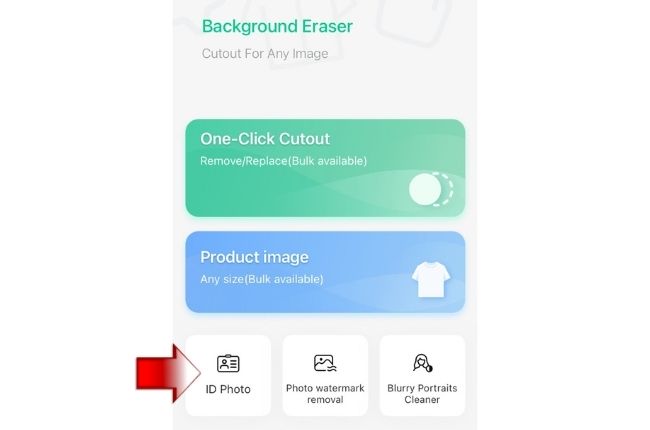 id picture white background editor apowersoft