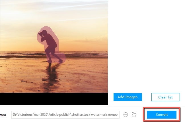 remove person from photo with apowersoft