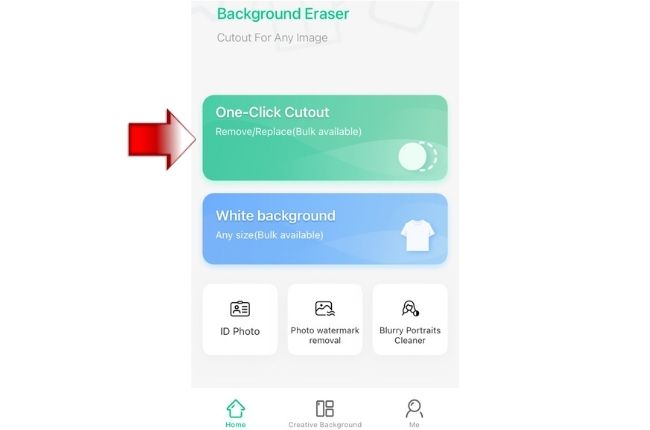 put white background on photo apowersoft