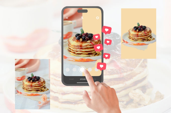 change story background on instagram