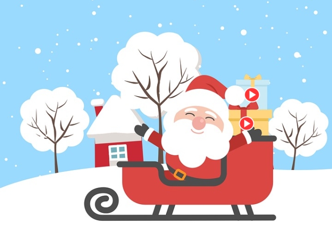 make your own Christmas video