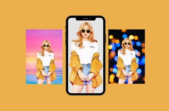 app to add background to photo