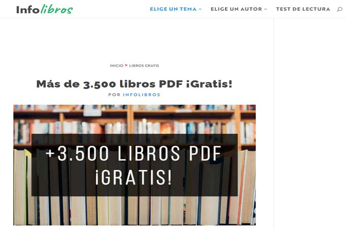 info libros