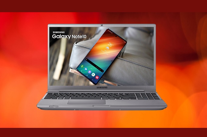 mirror samsung note 10 to pc