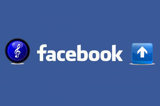 upload music to Facebook