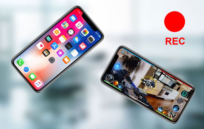 Record iPhone X screen