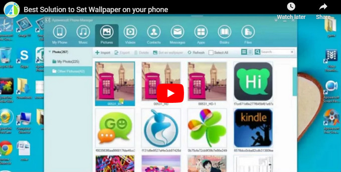Set Android wallpaper