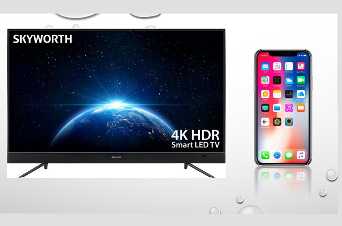 mirror iPhone to Skyworth TV