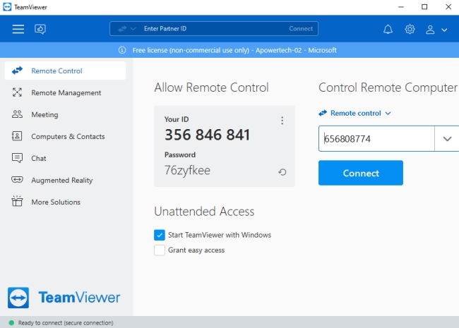 remote desktop screen recording