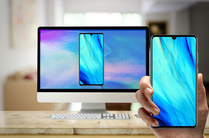 screen mirroring app for huawei p30