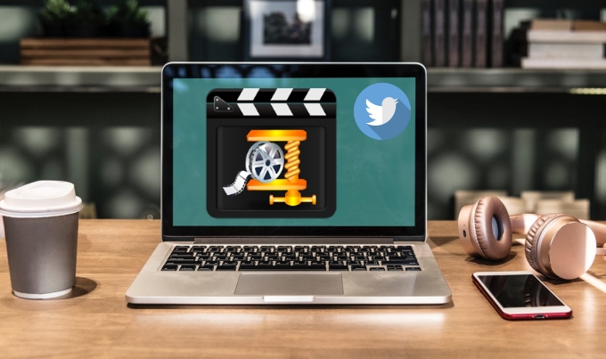 compress video for Twitter
