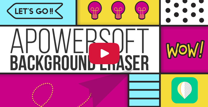 background eraser video image