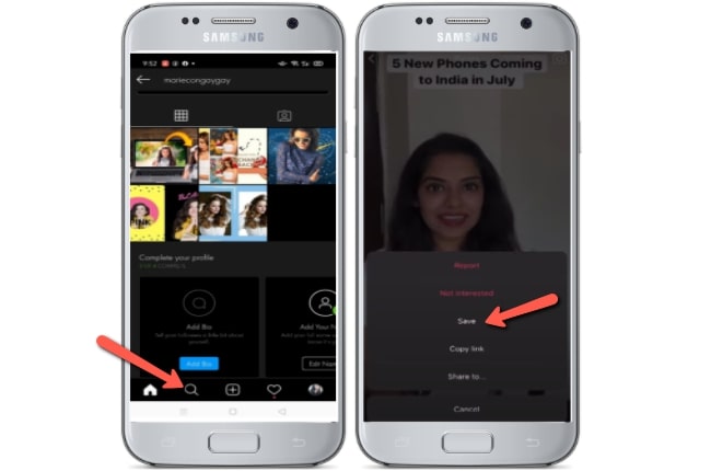 download instagram reels video within