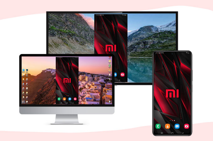 screen mirror Xiaomi to TV/PC wirelessly